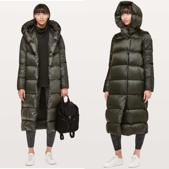 lululemon athletica Jackets & Blazers - ❌SOLD❌Lululemon Long Cloudscape Wrap Coat Long